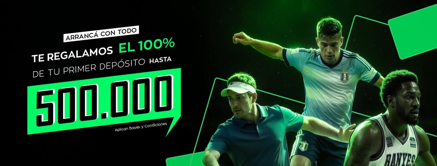 Sports.bet.ar — 100% del primer depósito hasta $500.000